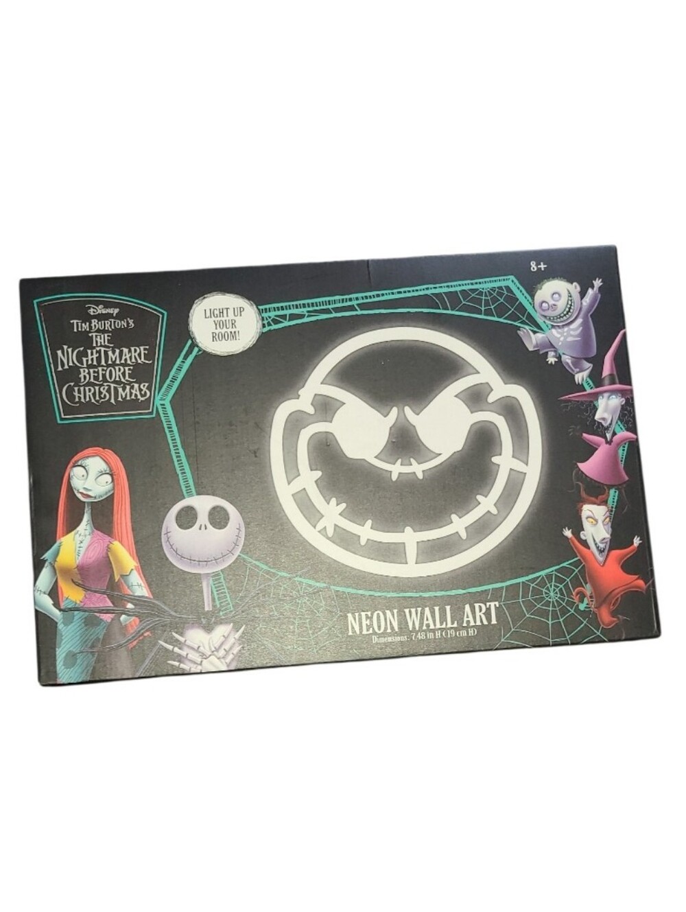 Disney Tim Burton's The Nightmare Before Christmas NBC Neon Wall Art Light NIB